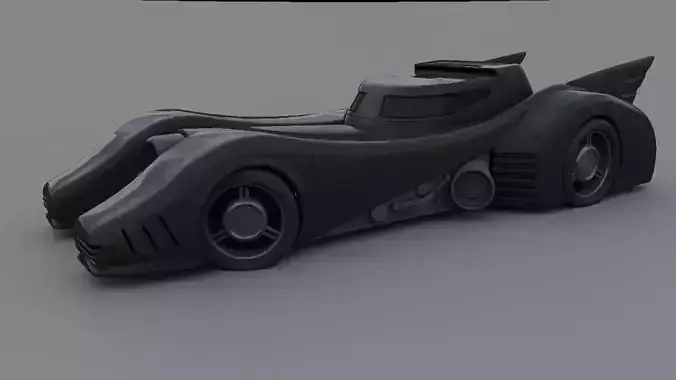 Bat mobile 3D model