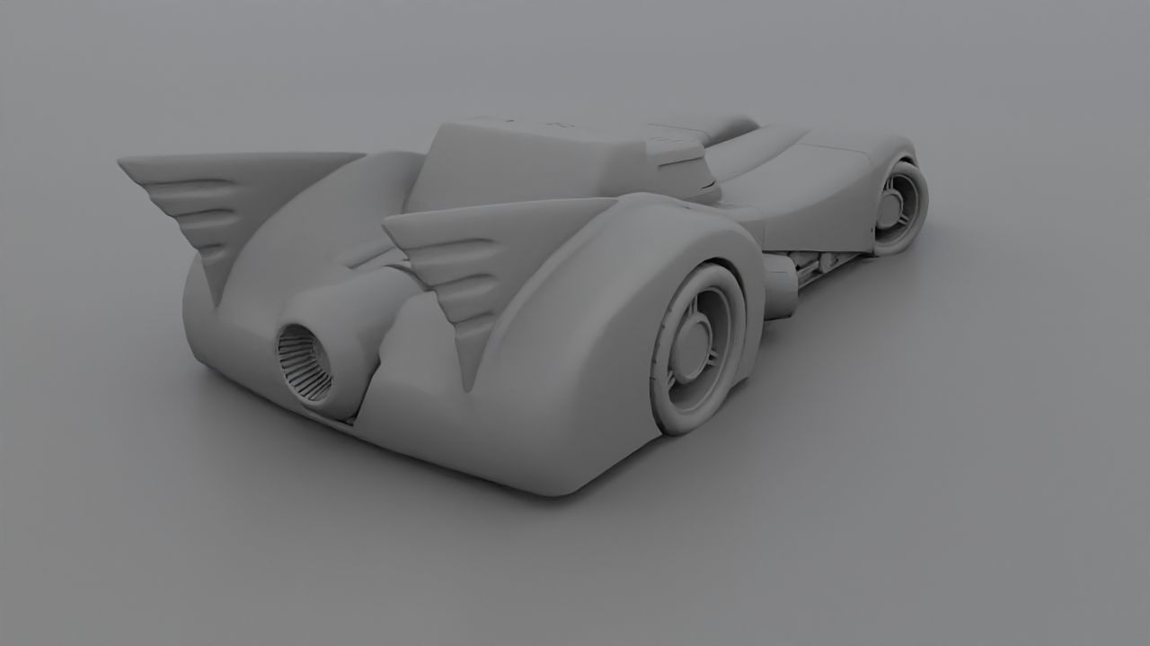 Bat mobile 3D model_13