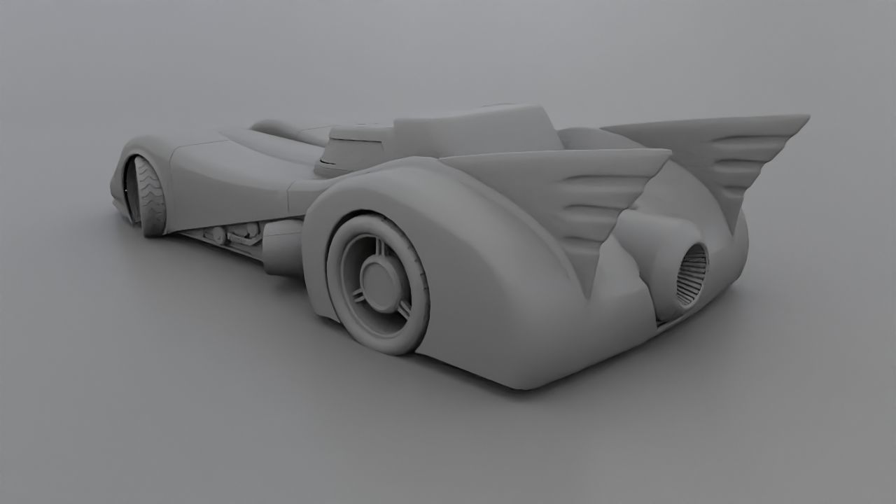 Bat mobile 3D model_12