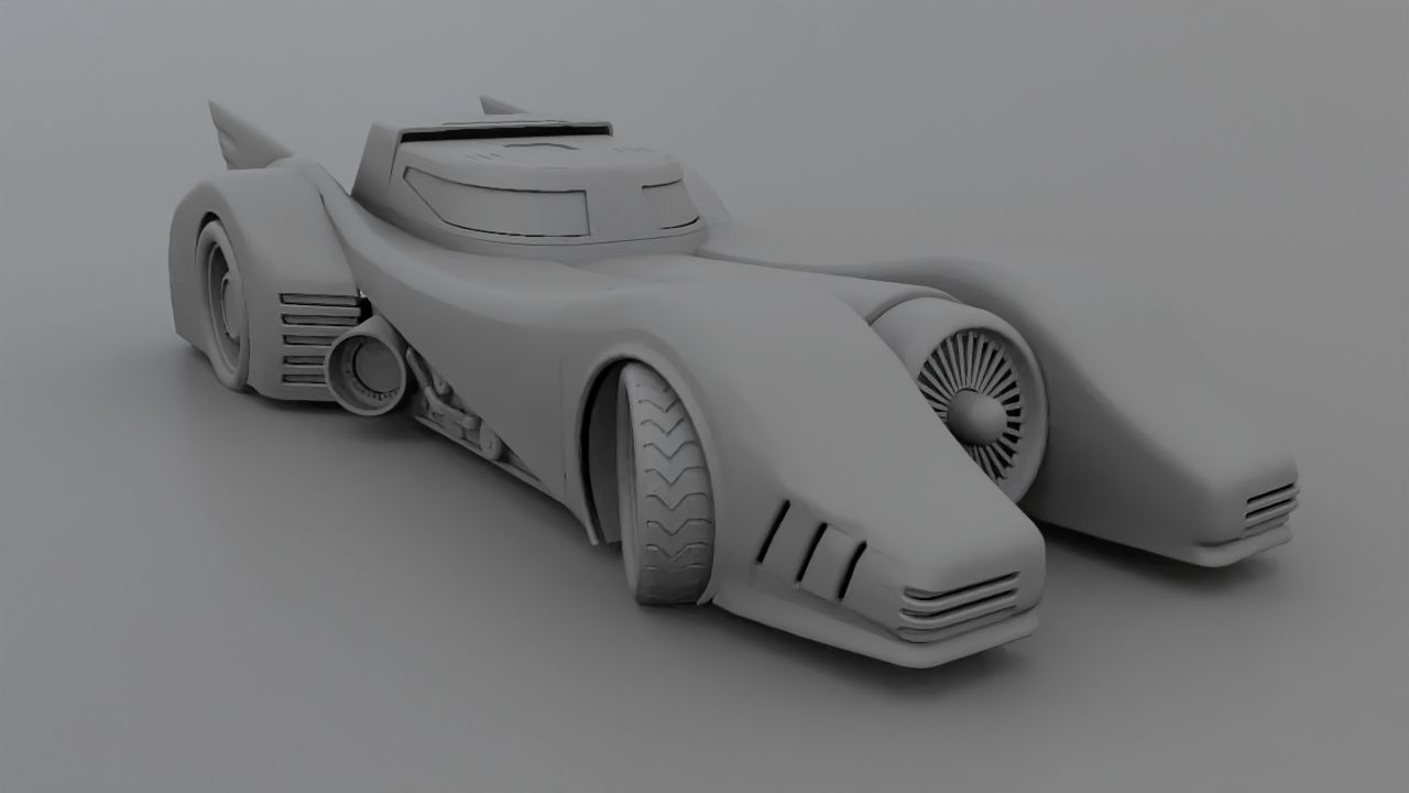 Bat mobile 3D model_15