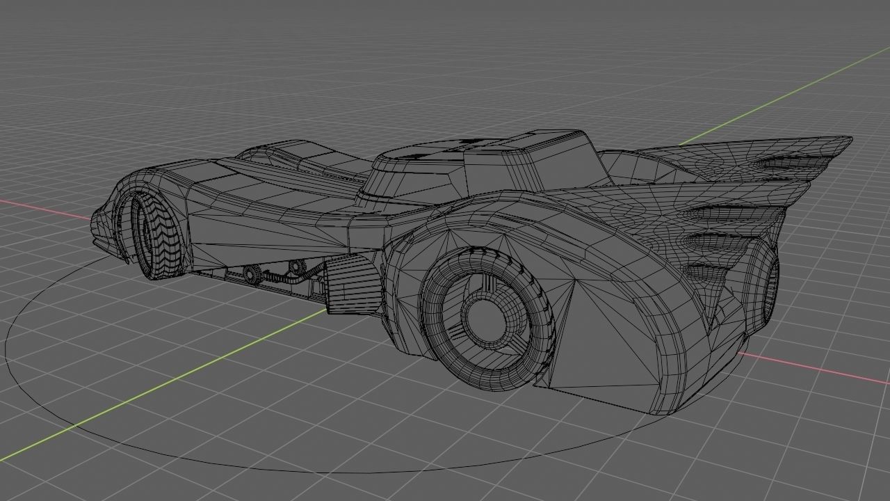 Bat mobile 3D model_18