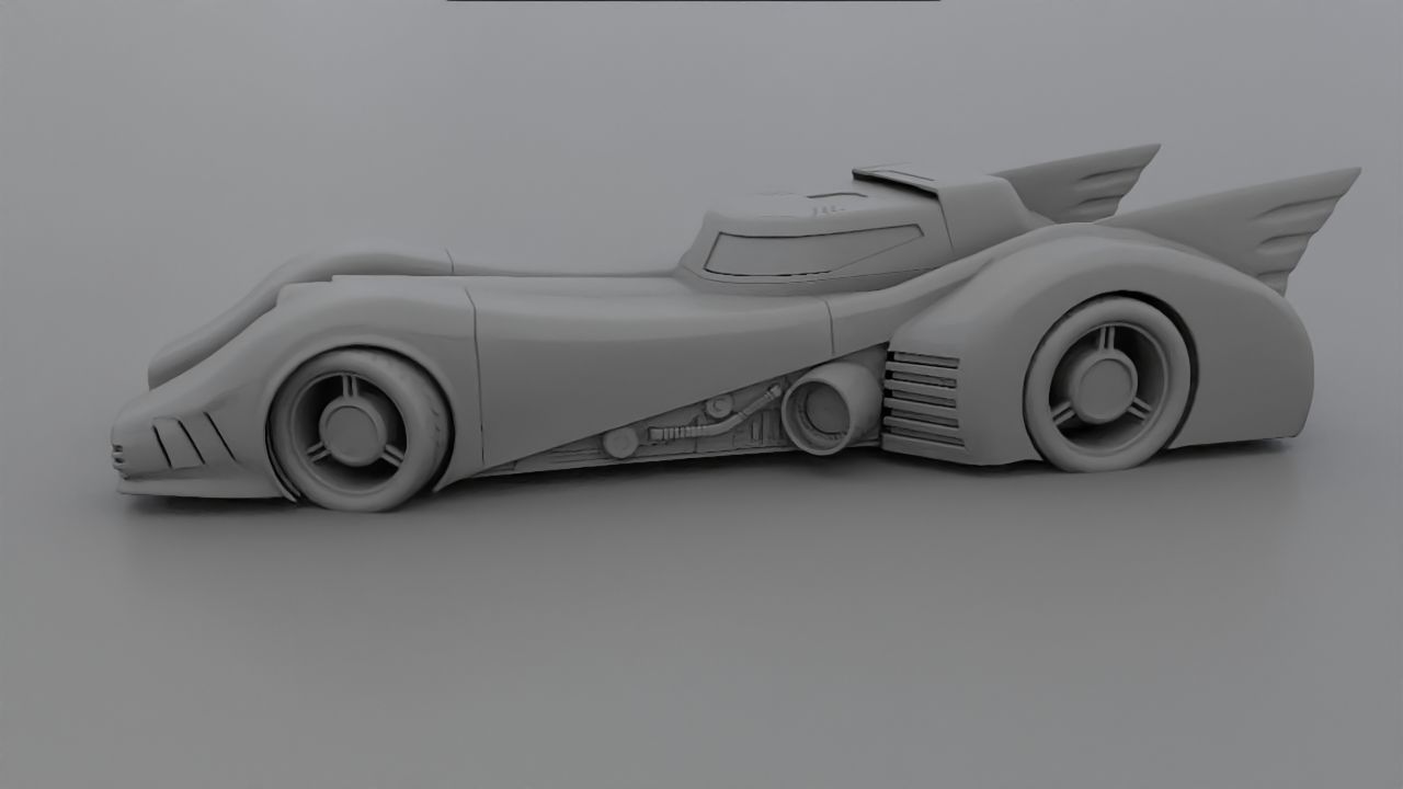 Bat mobile 3D model_11