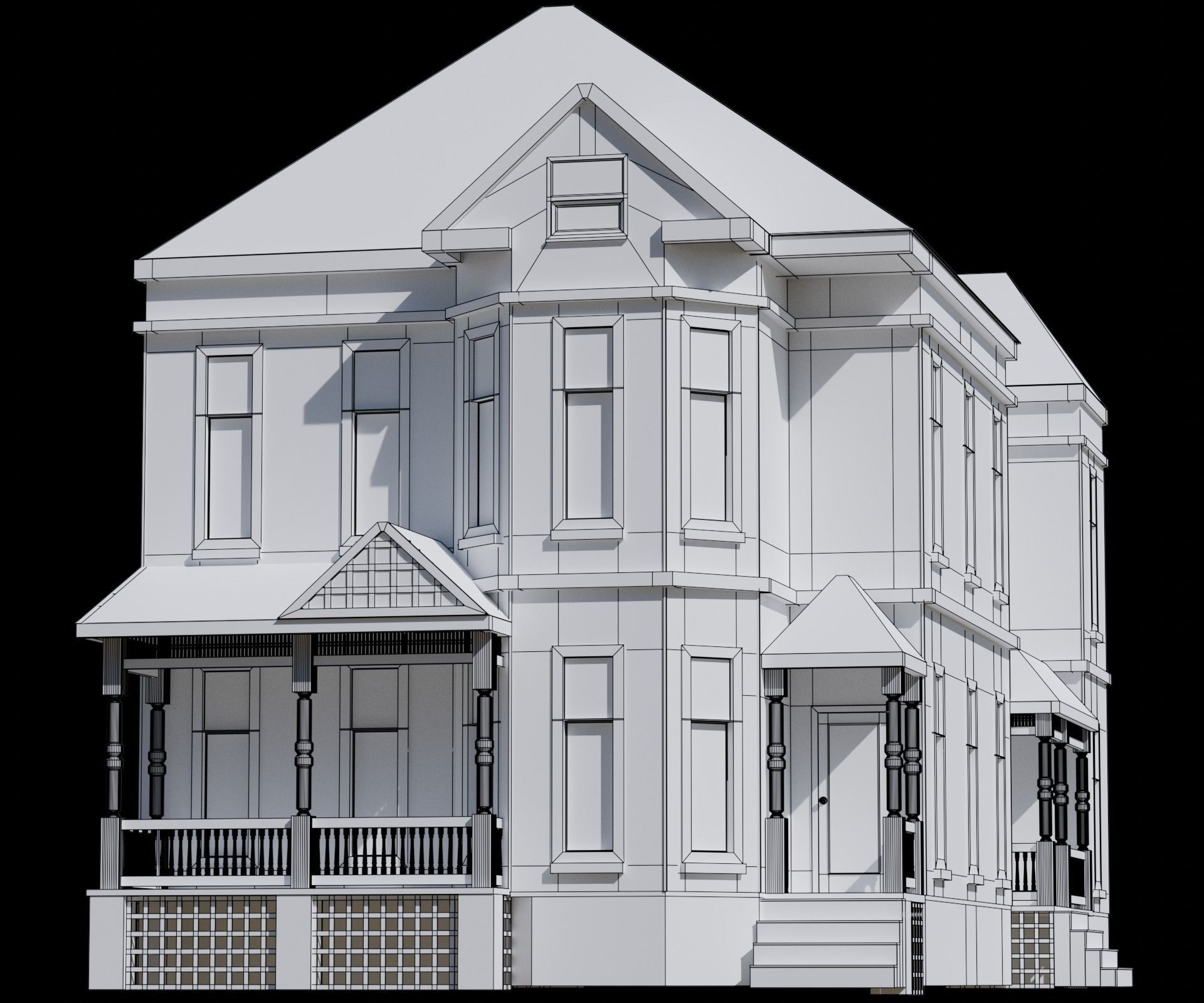 Wheat Field 3D model_4