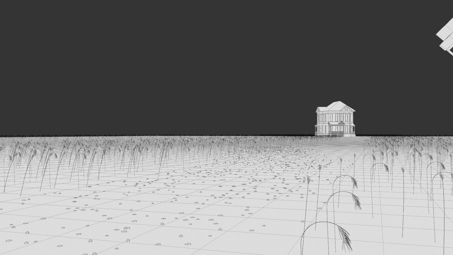 Wheat Field 3D model_9