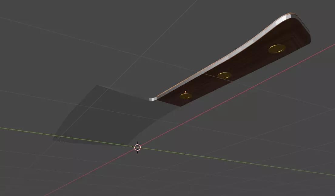 cleaver knife Free 3D model_0