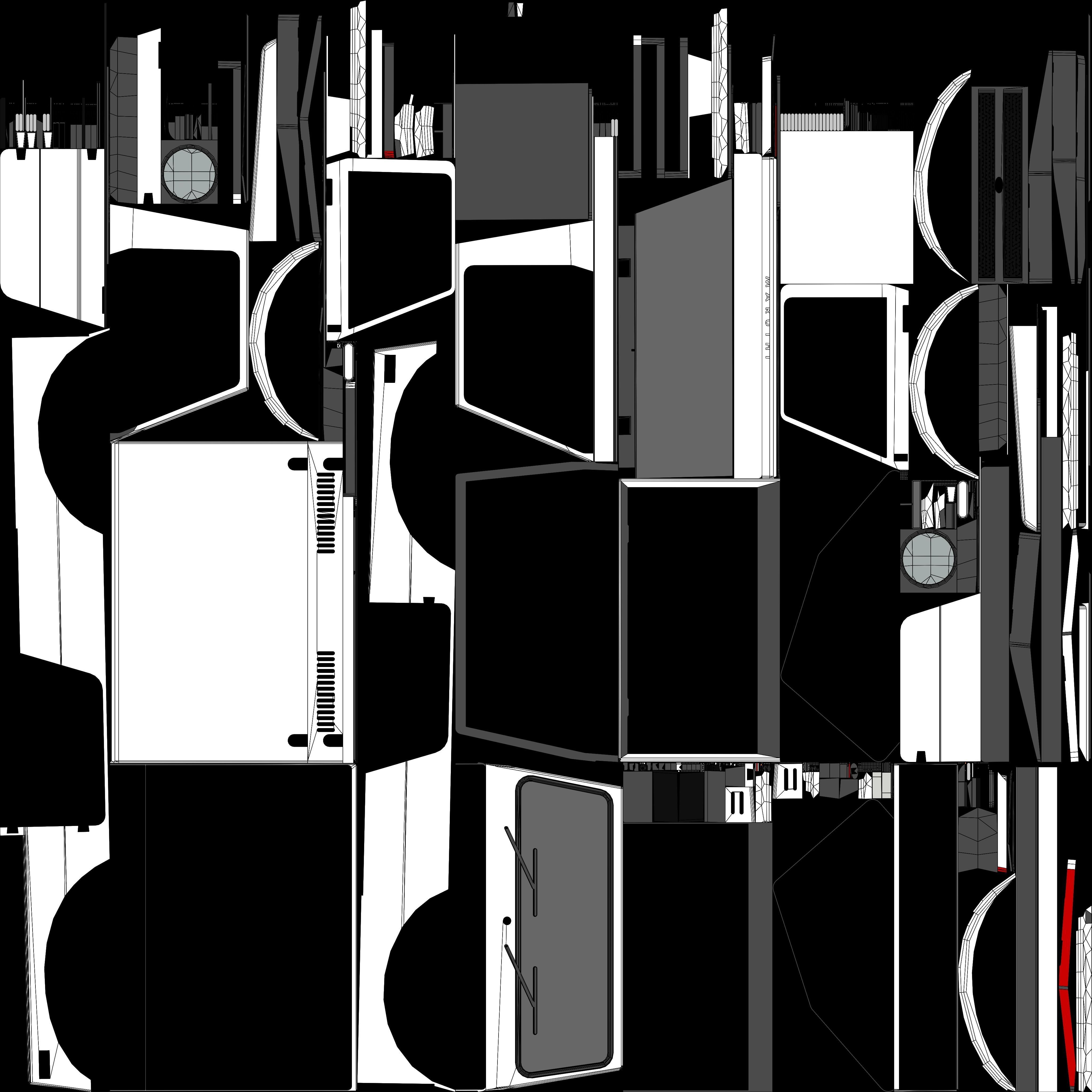 gypsy modified Low-poly 3D model_6