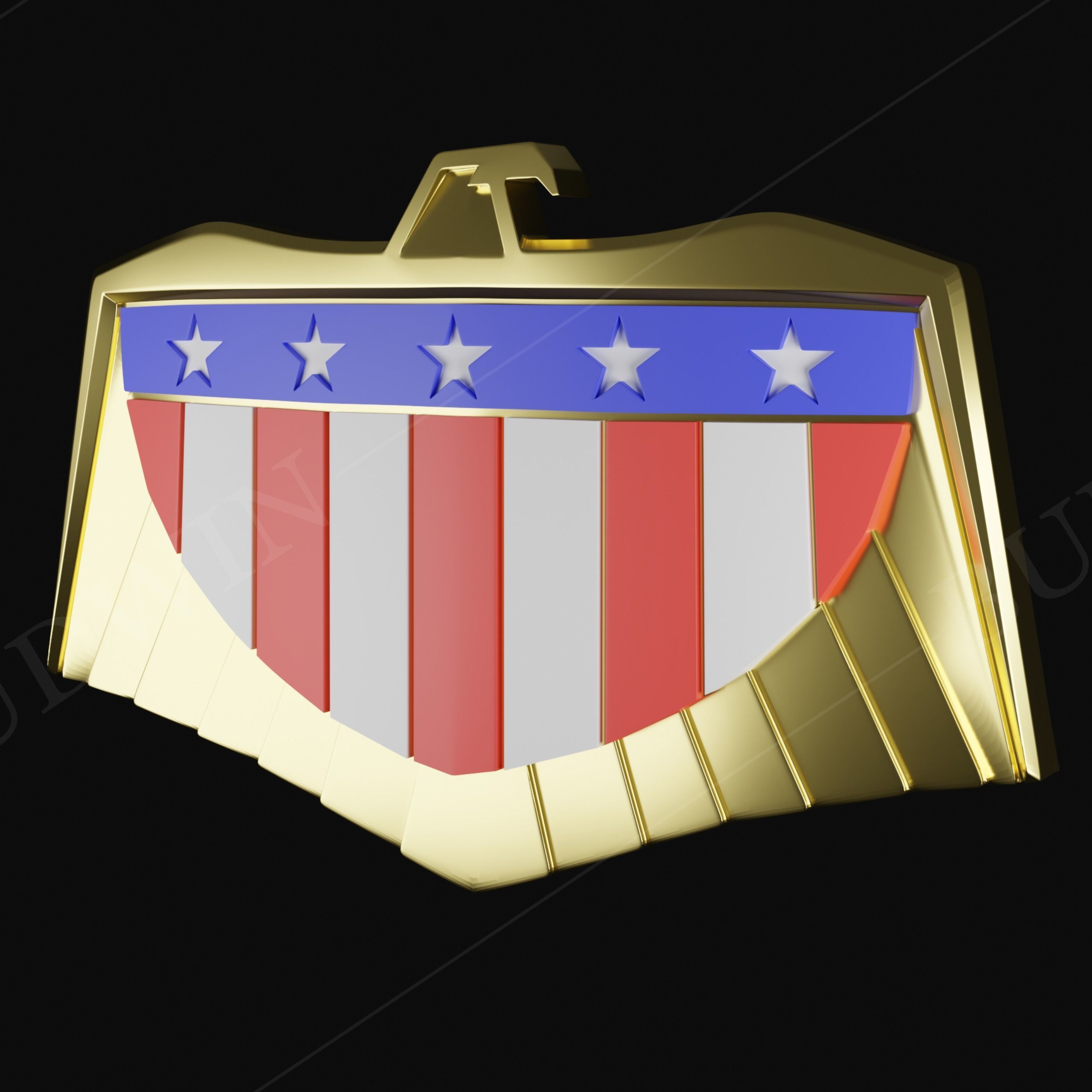 Judge Dredd Cosplay Set Free 3D print model_8