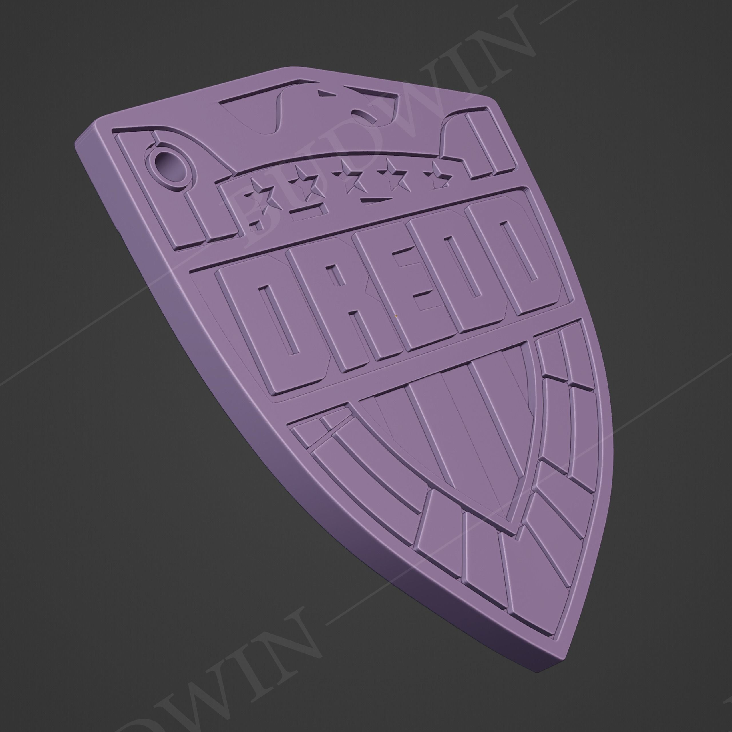 Judge Dredd Cosplay Set Free 3D print model_14