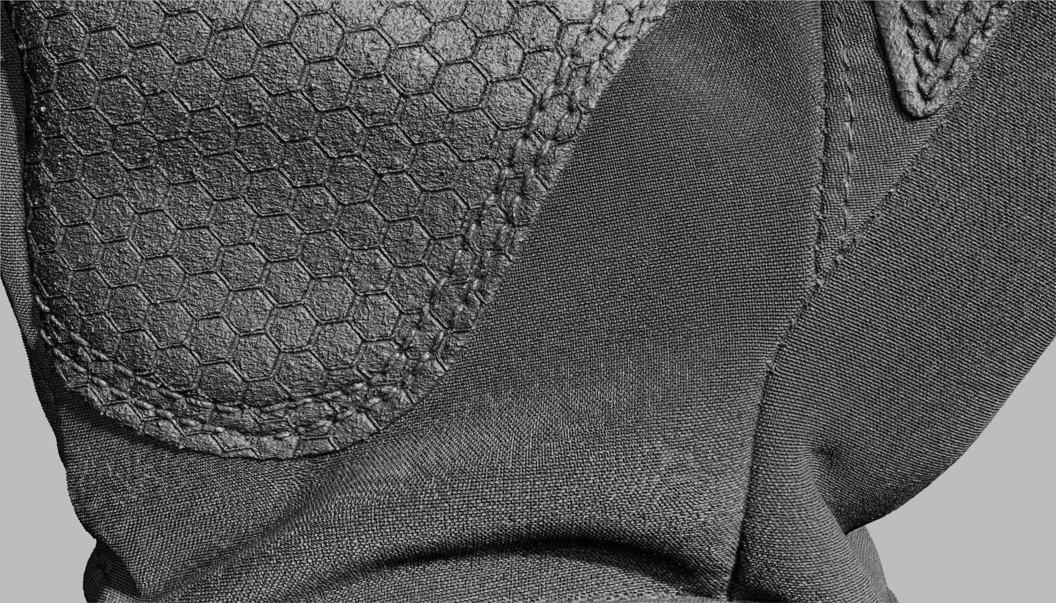 Winter Gloves 006 Low-poly 3D model_17