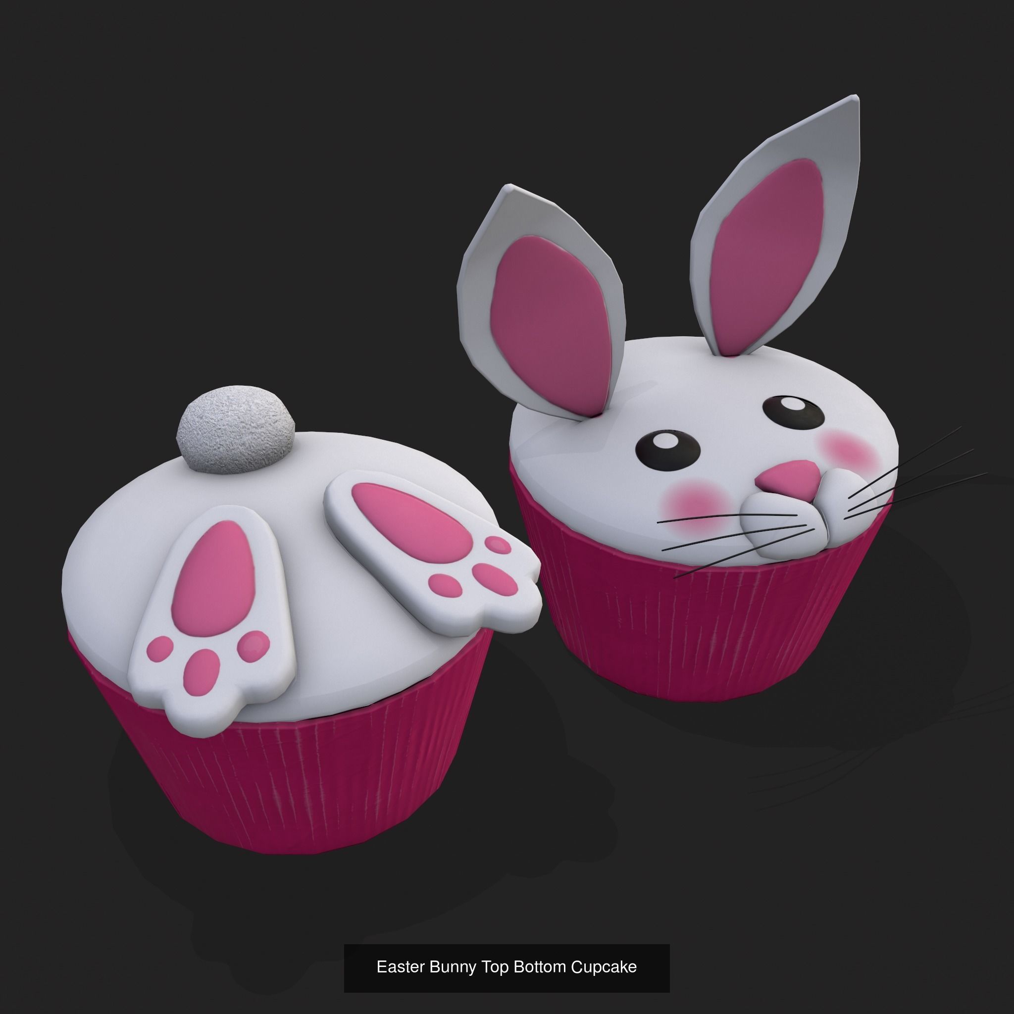 Big Easter Prop Pack 3D Model Collection_43