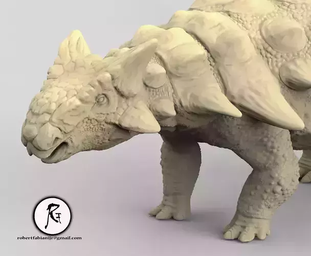 Ankylosaurus triceratops dinosaur