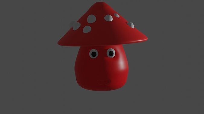 Mushroom model 3D model