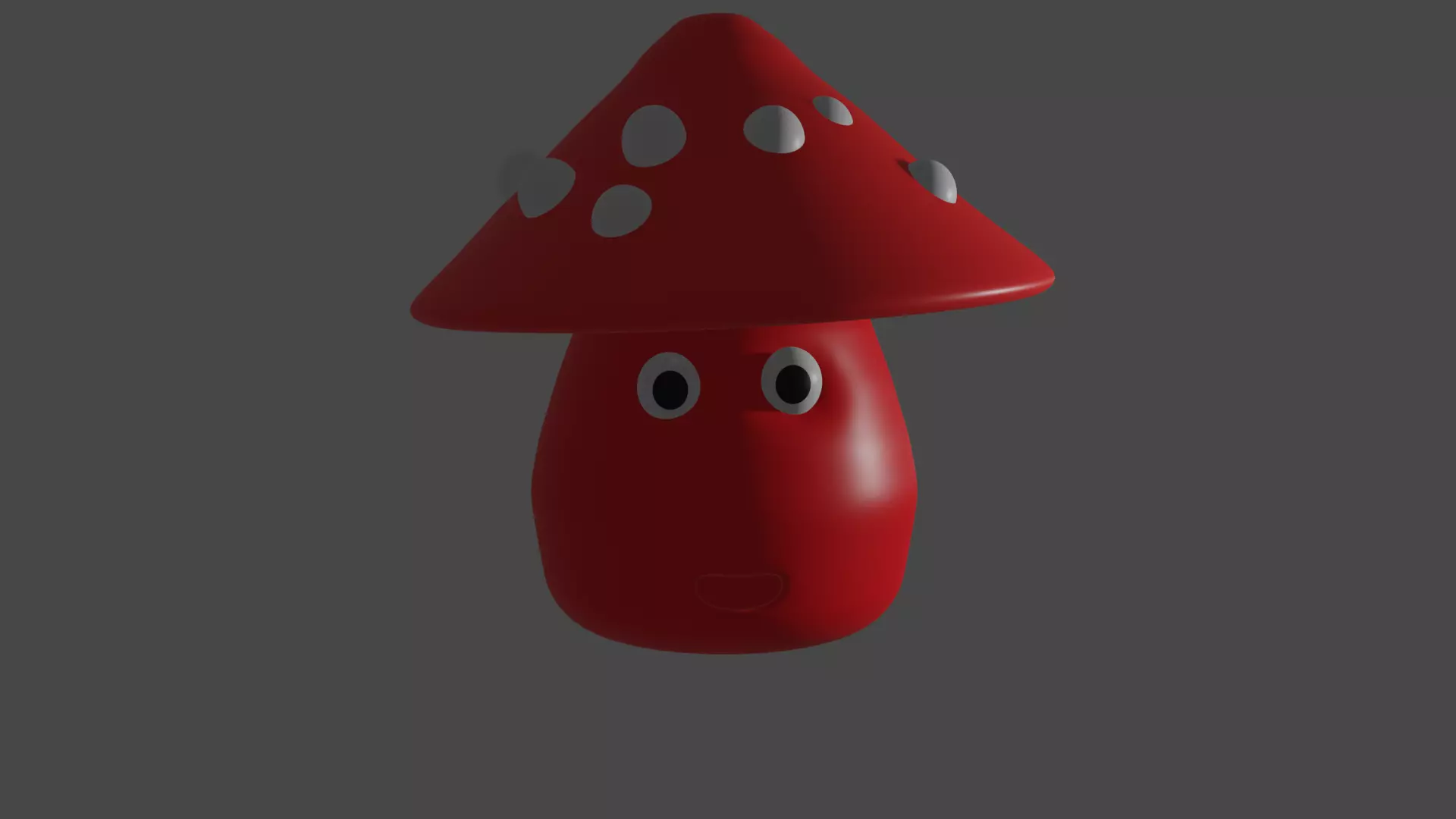 Mushroom model 3D model_0