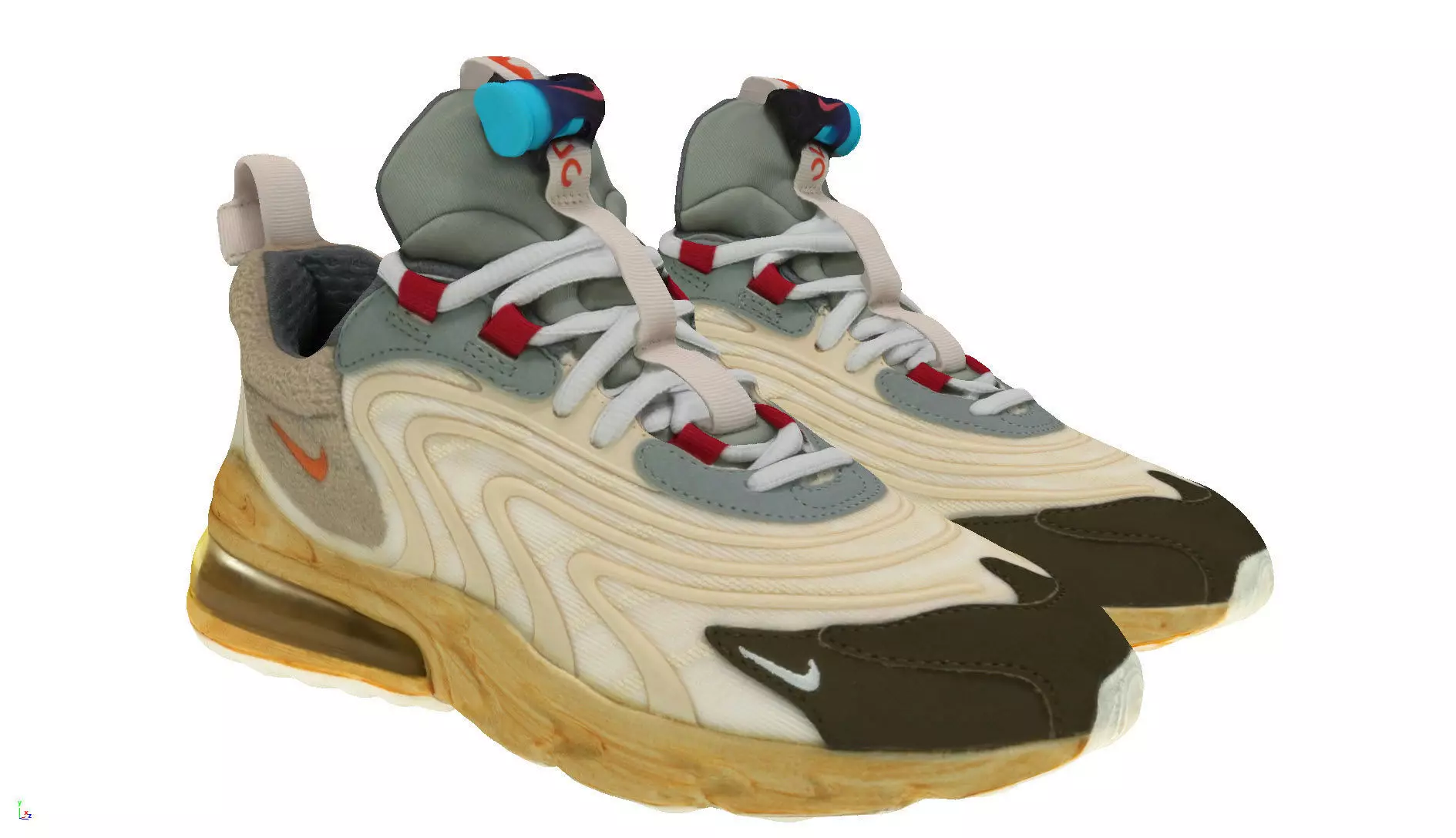 Travis Scott x Nike Max 270 Cactus Trails  3D model_0