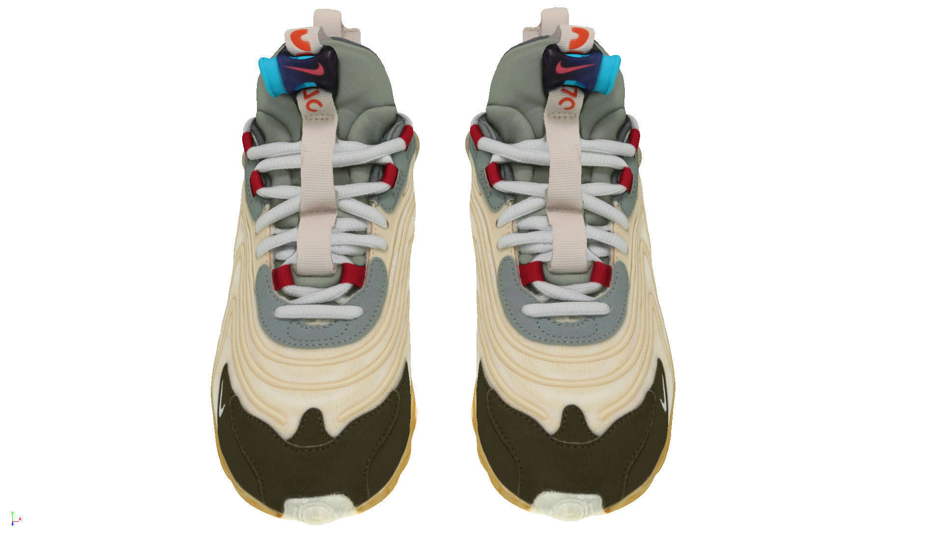 Travis Scott x Nike Max 270 Cactus Trails  3D model_2