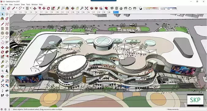 Sketchup Commercial Complex C5