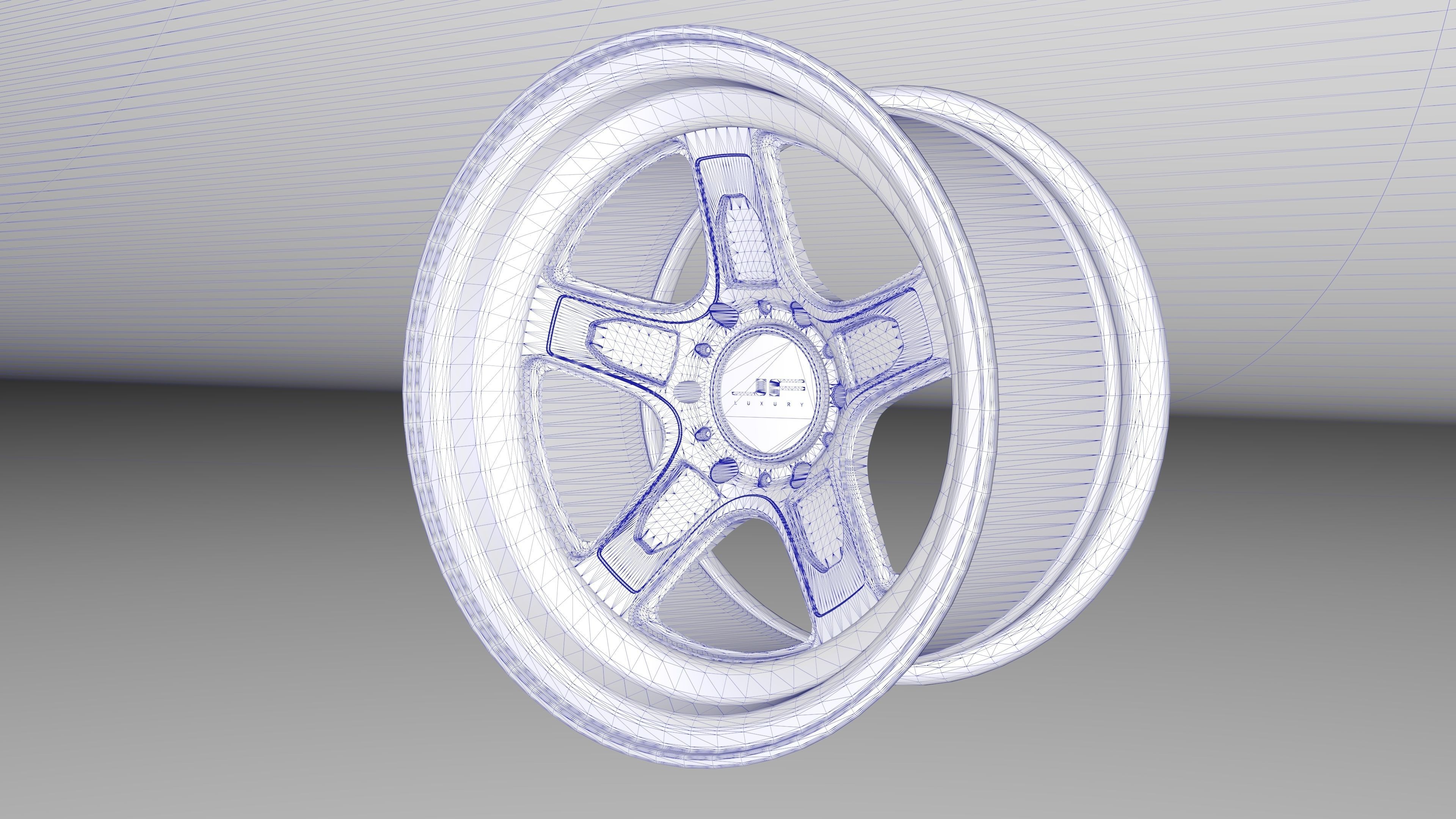 Titan FR2 Wheels 3D model_11