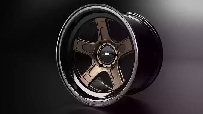 Titan FR2 Wheels 3D model