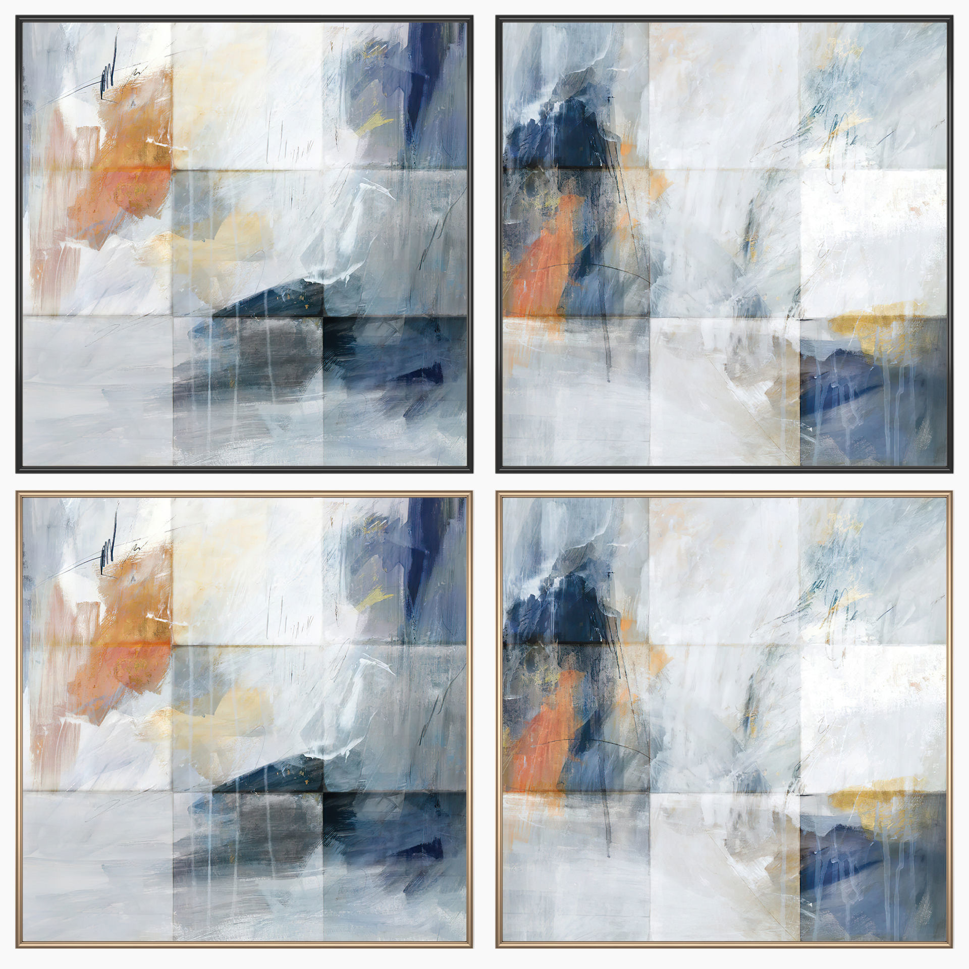 Wall Art Set 3568 3D model_1