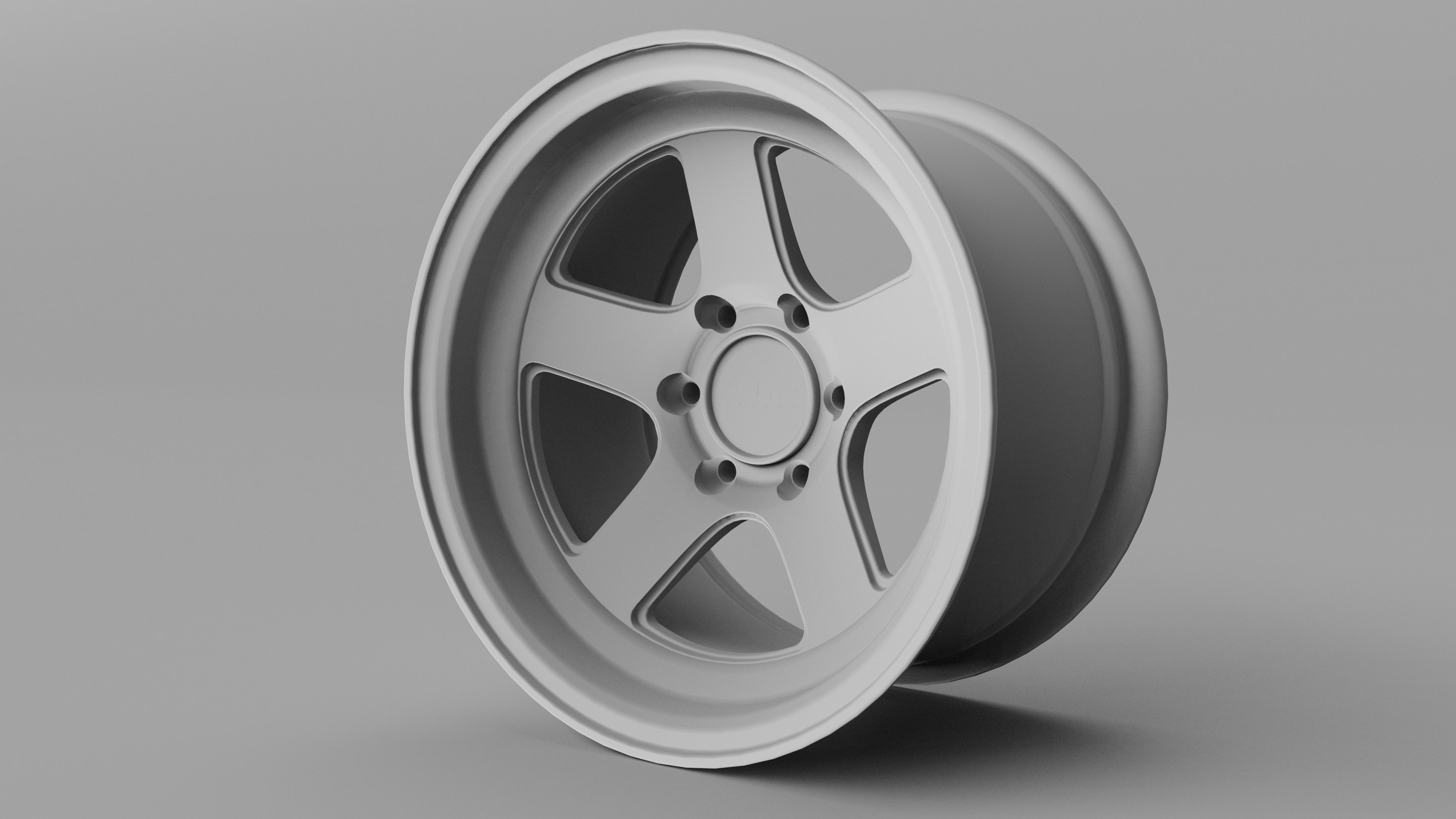 Titan FR3 Wheels 3D model_6