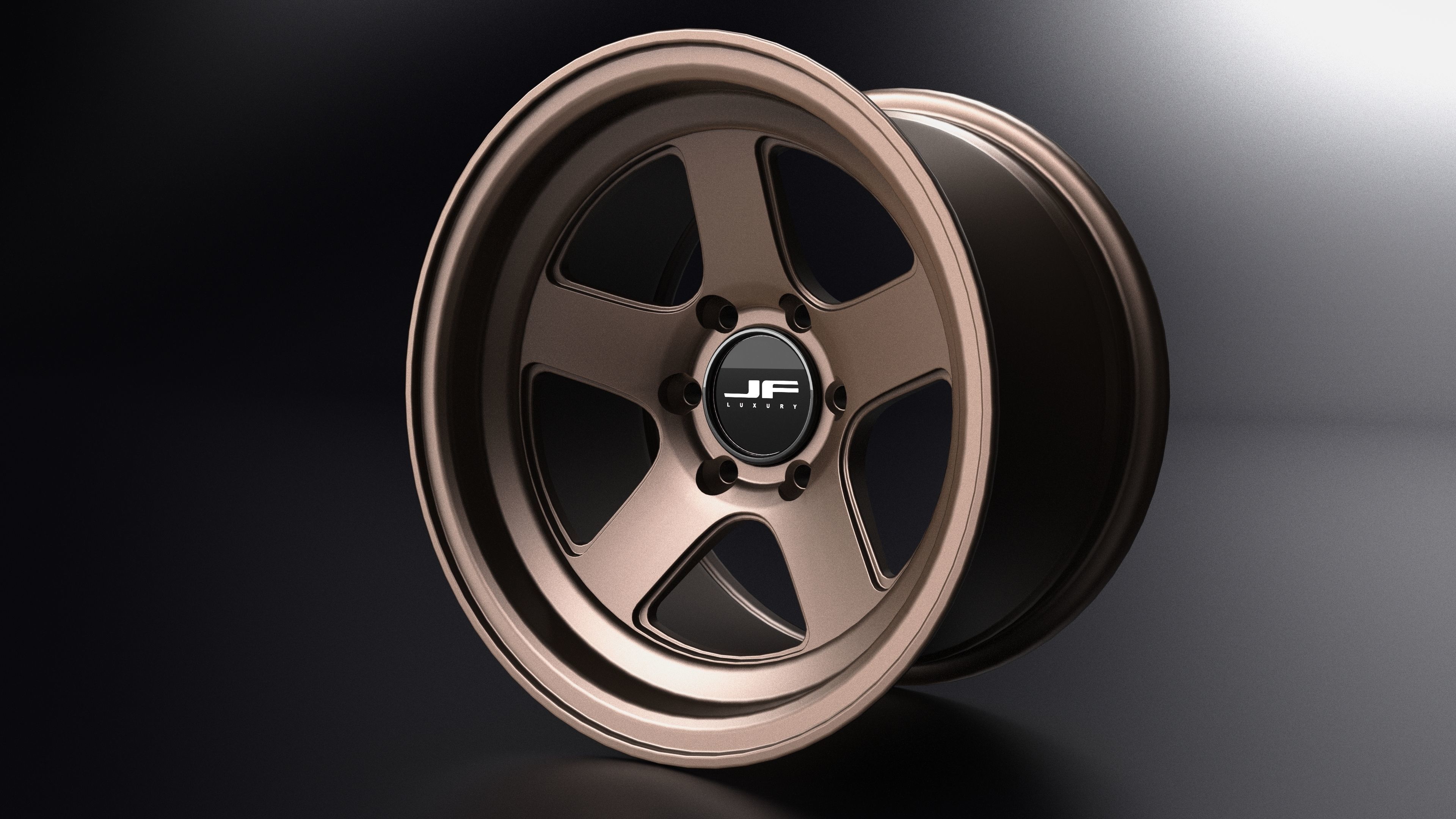 Titan FR3 Wheels 3D model_1