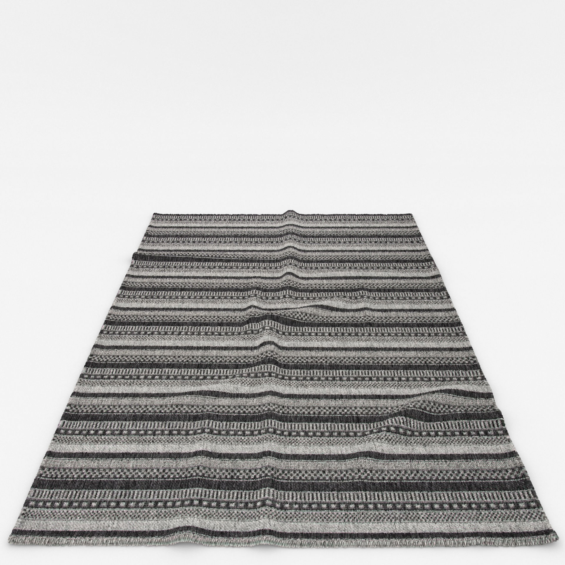 Rugs No 640 Low-poly 3D model_7