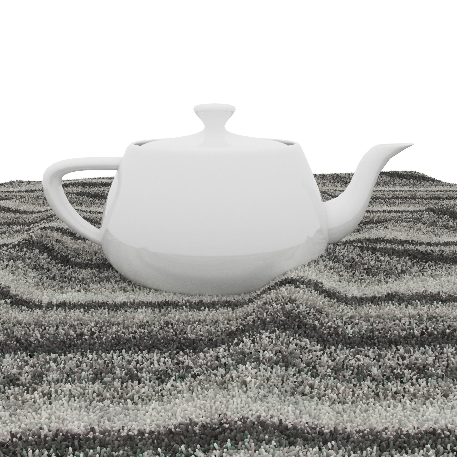 Rugs No 640 Low-poly 3D model_6