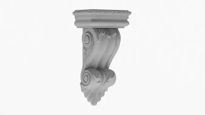Scroll Corbel 45