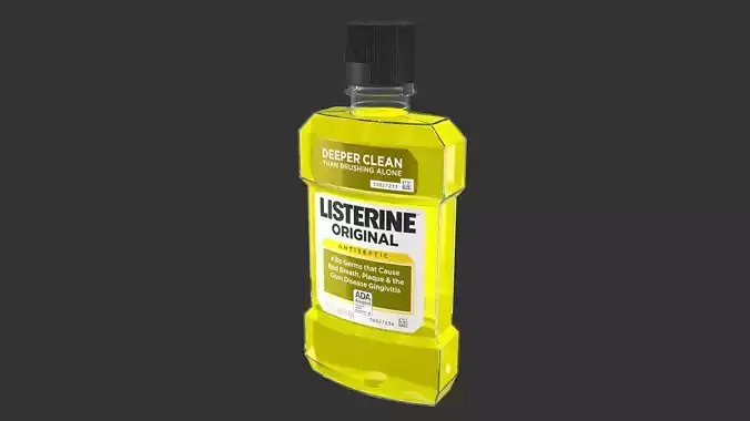 Listerine Original Mouthwash 250ml 3D model