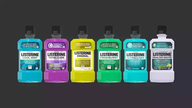 Listerine 250ml Mouthwash Collection 