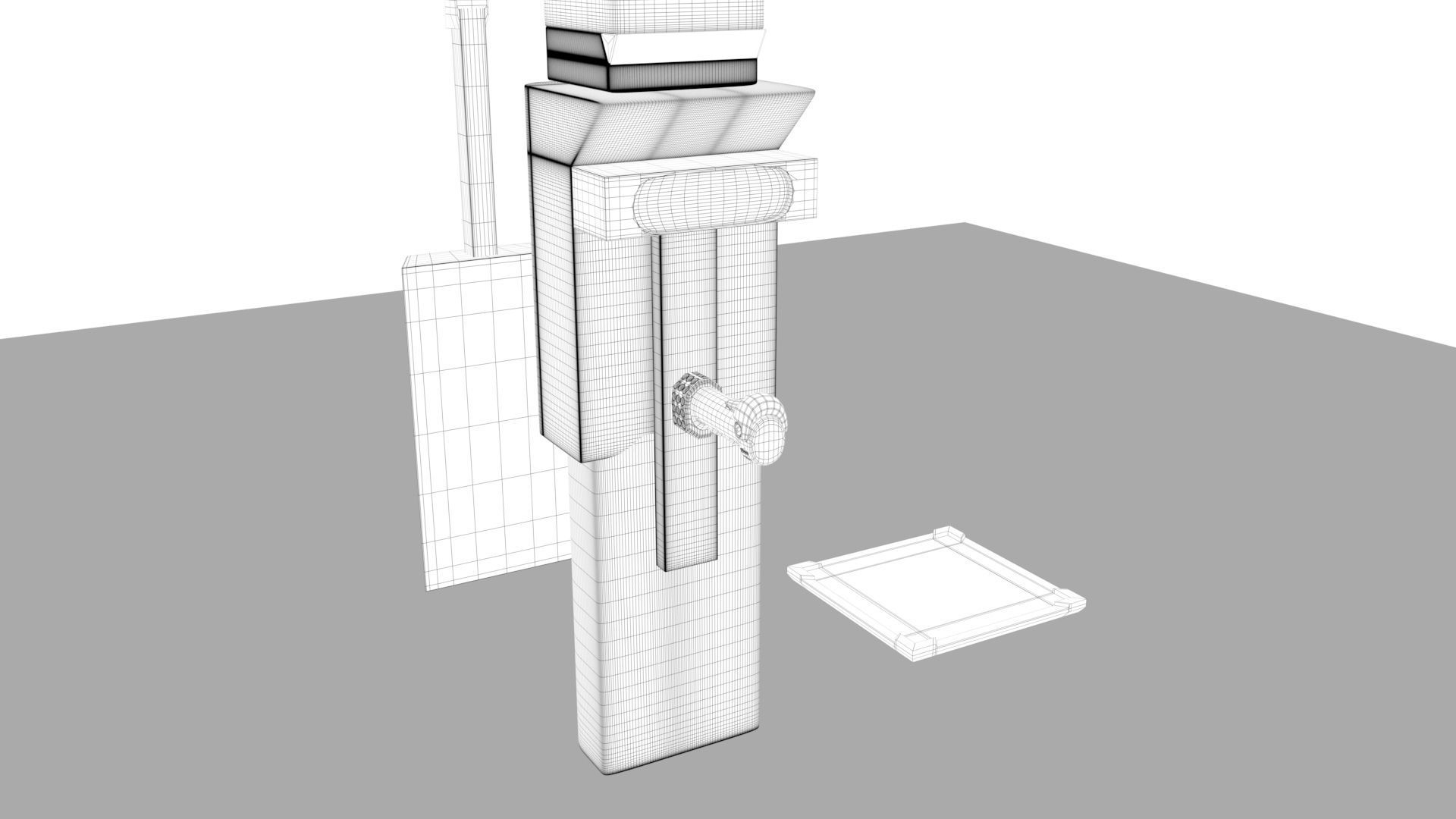 DX-DIGITAL X-RAY SYSTEM FOR CUI 3D model_10