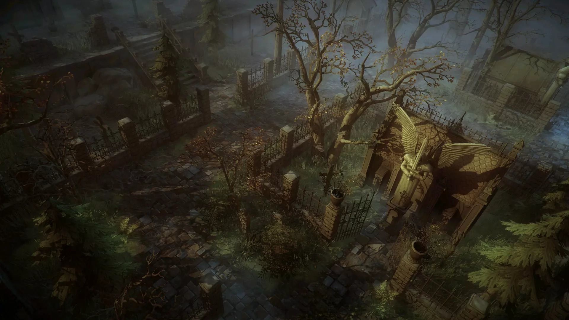 Graveyard game top 3D model_6