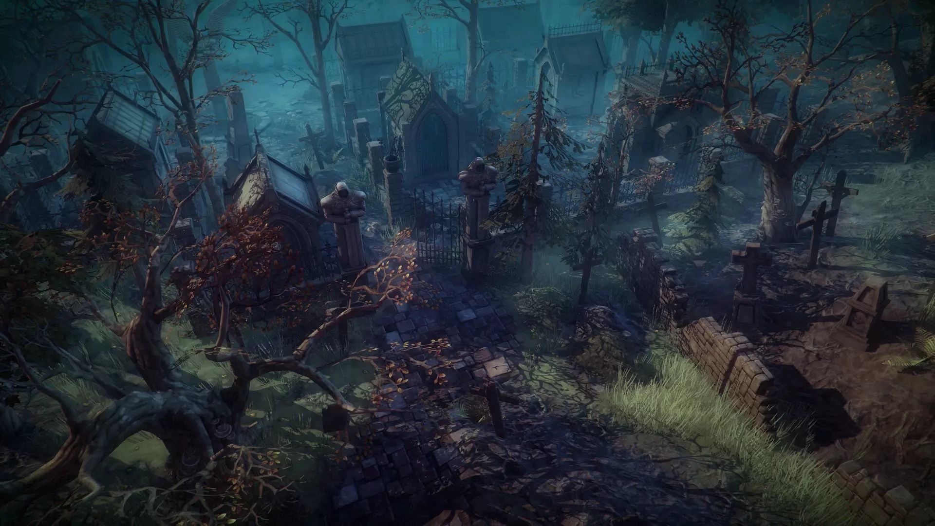 Graveyard game top 3D model_7