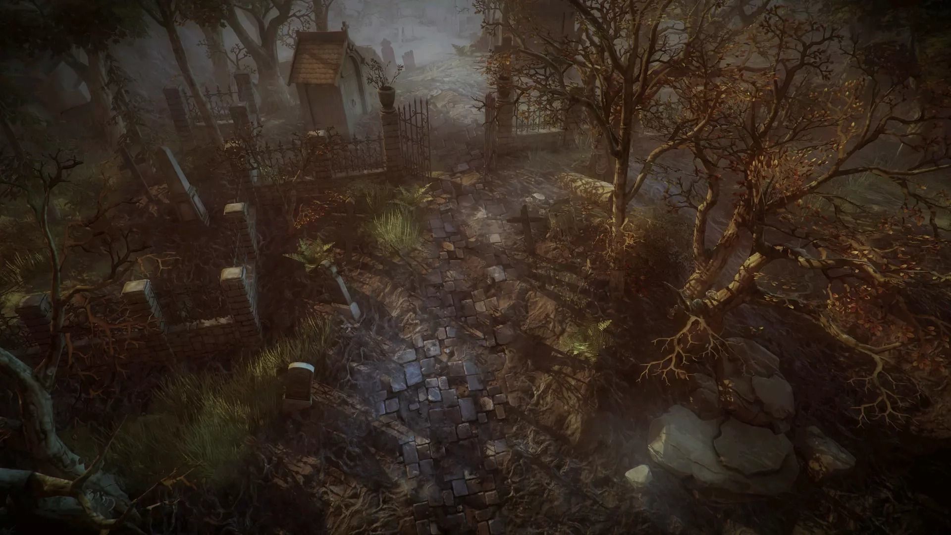 Graveyard game top 3D model_10