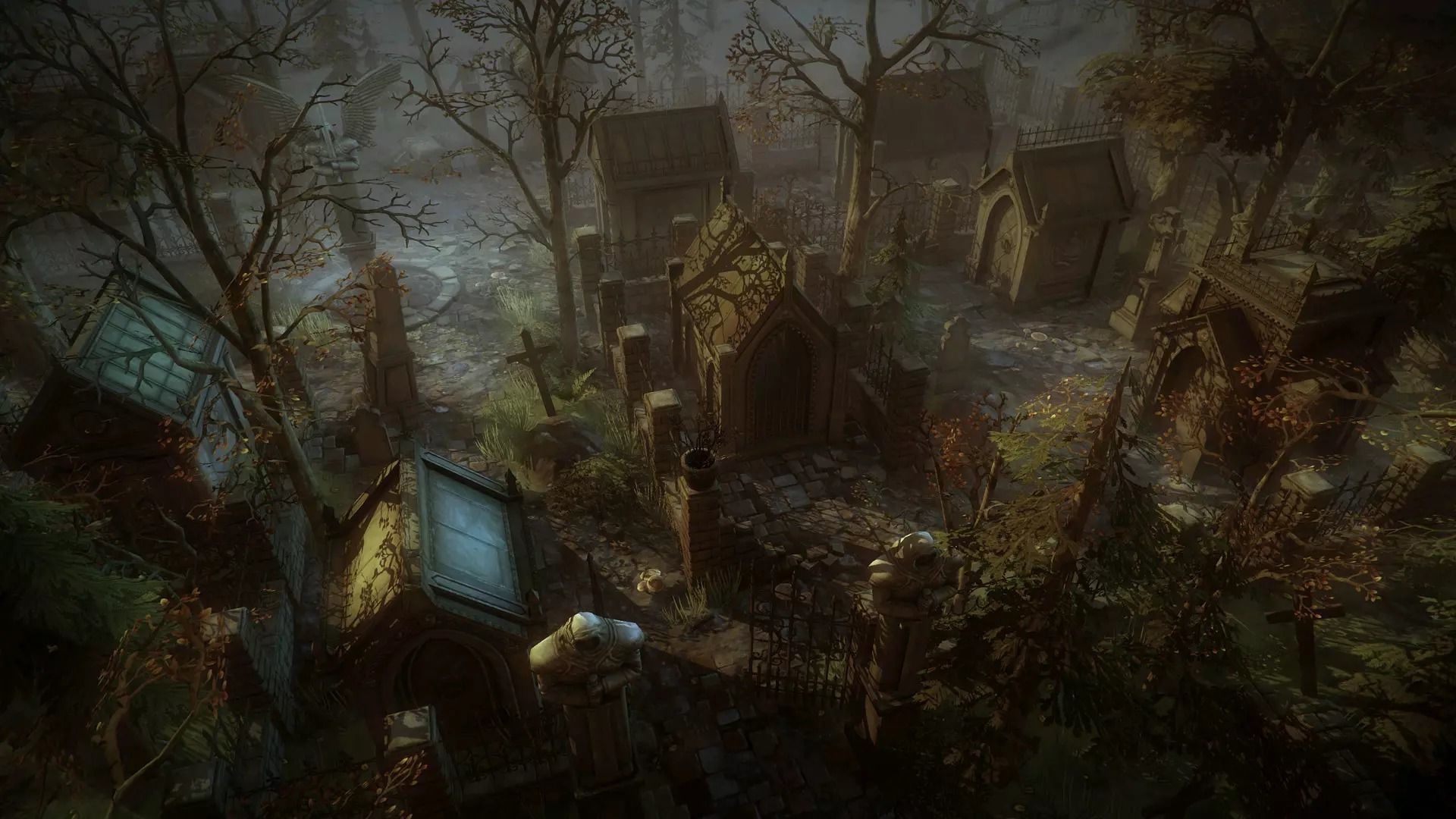 Graveyard game top 3D model_2