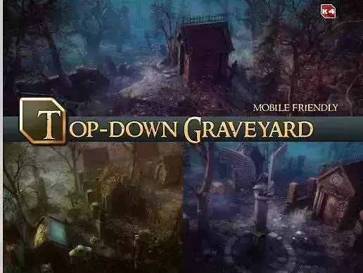 Graveyard game top 3D model Graveyard game top 3D model