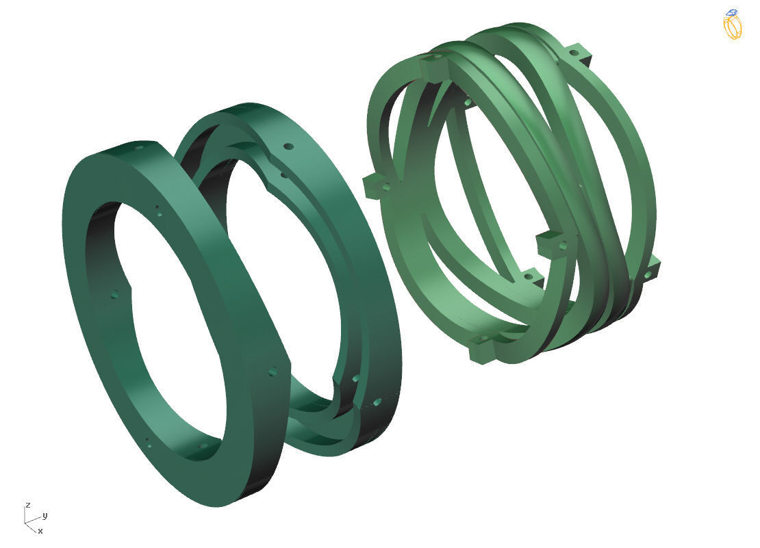 Zero Ring  3D print model_8