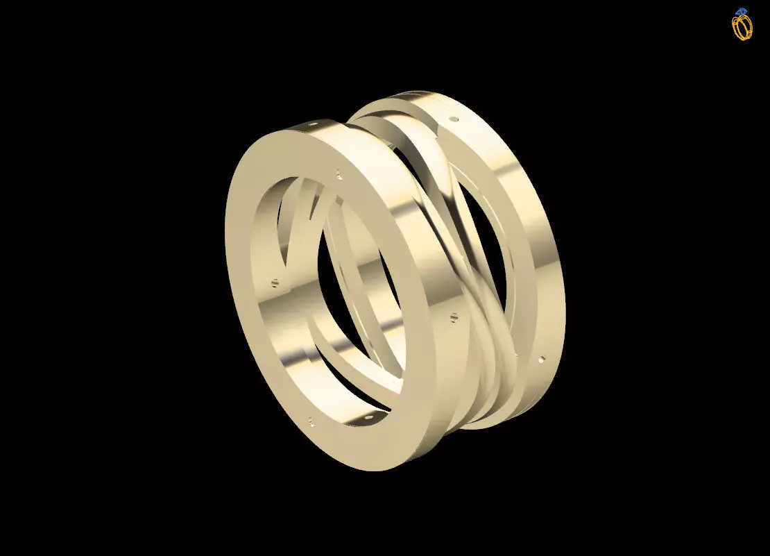 Zero Ring  3D print model_0