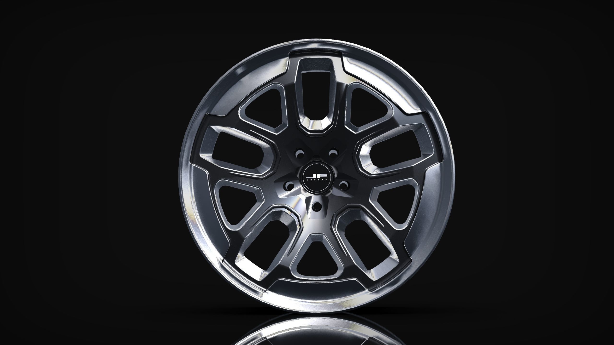 Jeep Wrangler OEM Wheels 3D model_10