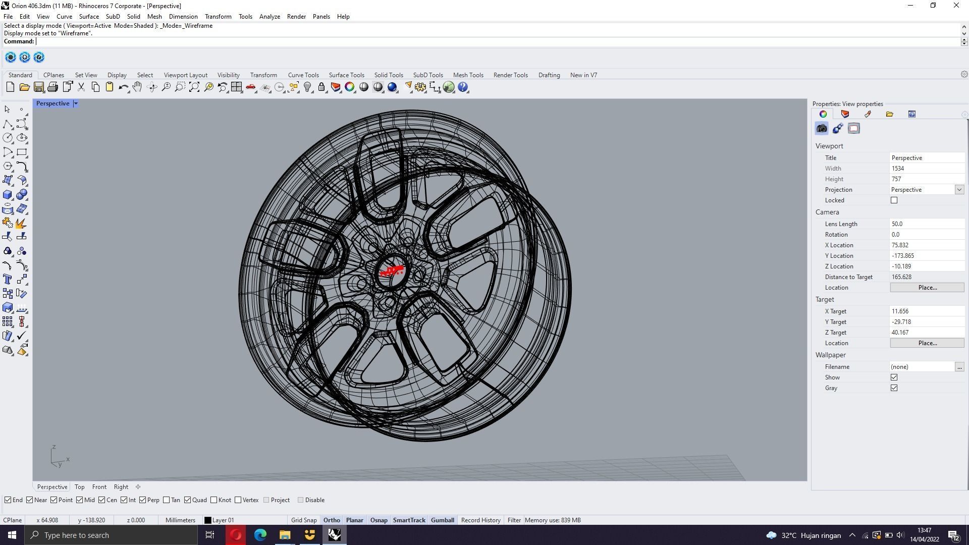 Jeep Wrangler OEM Wheels 3D model_14