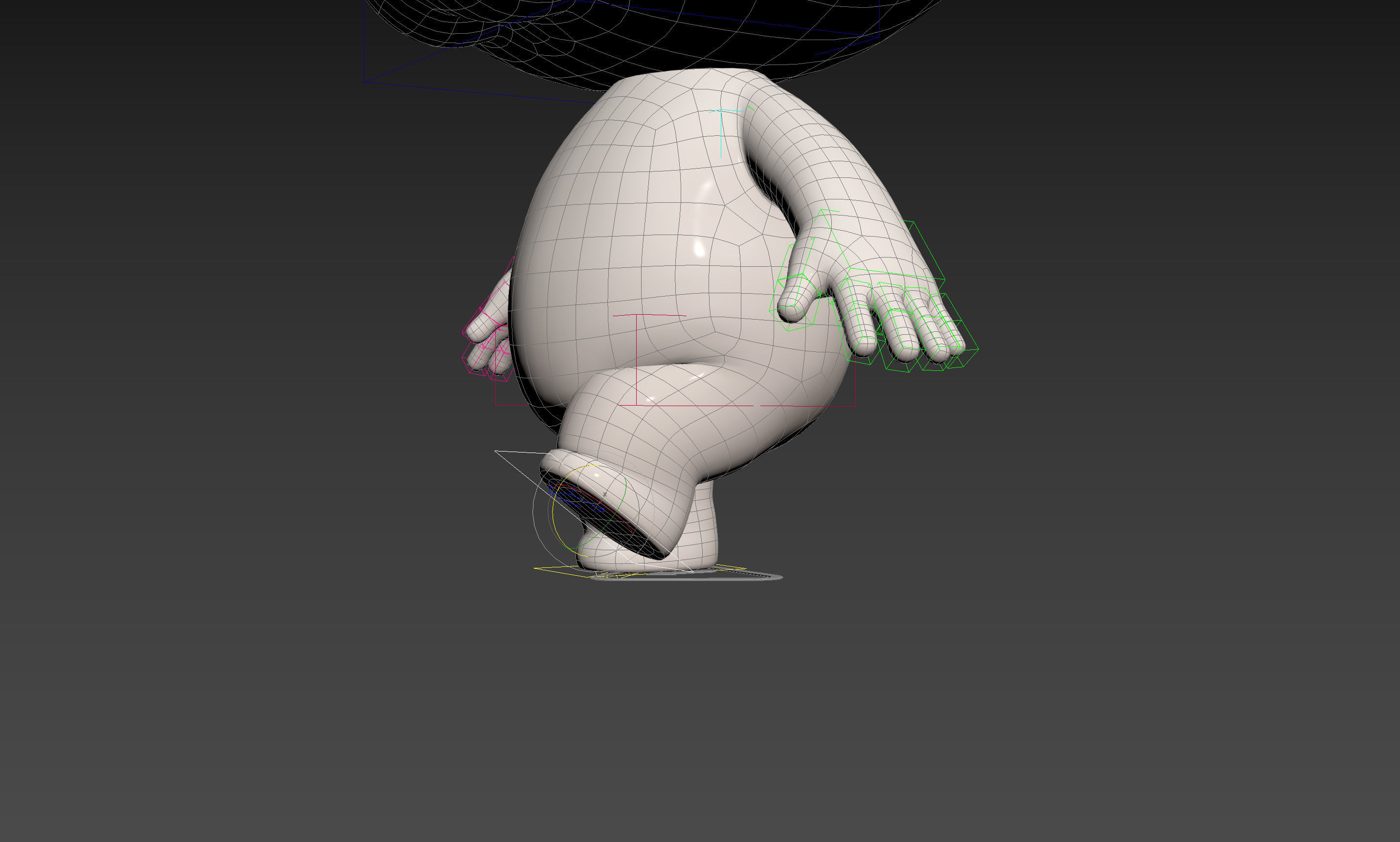Character180 Rigged Polar Bear 3D model_27