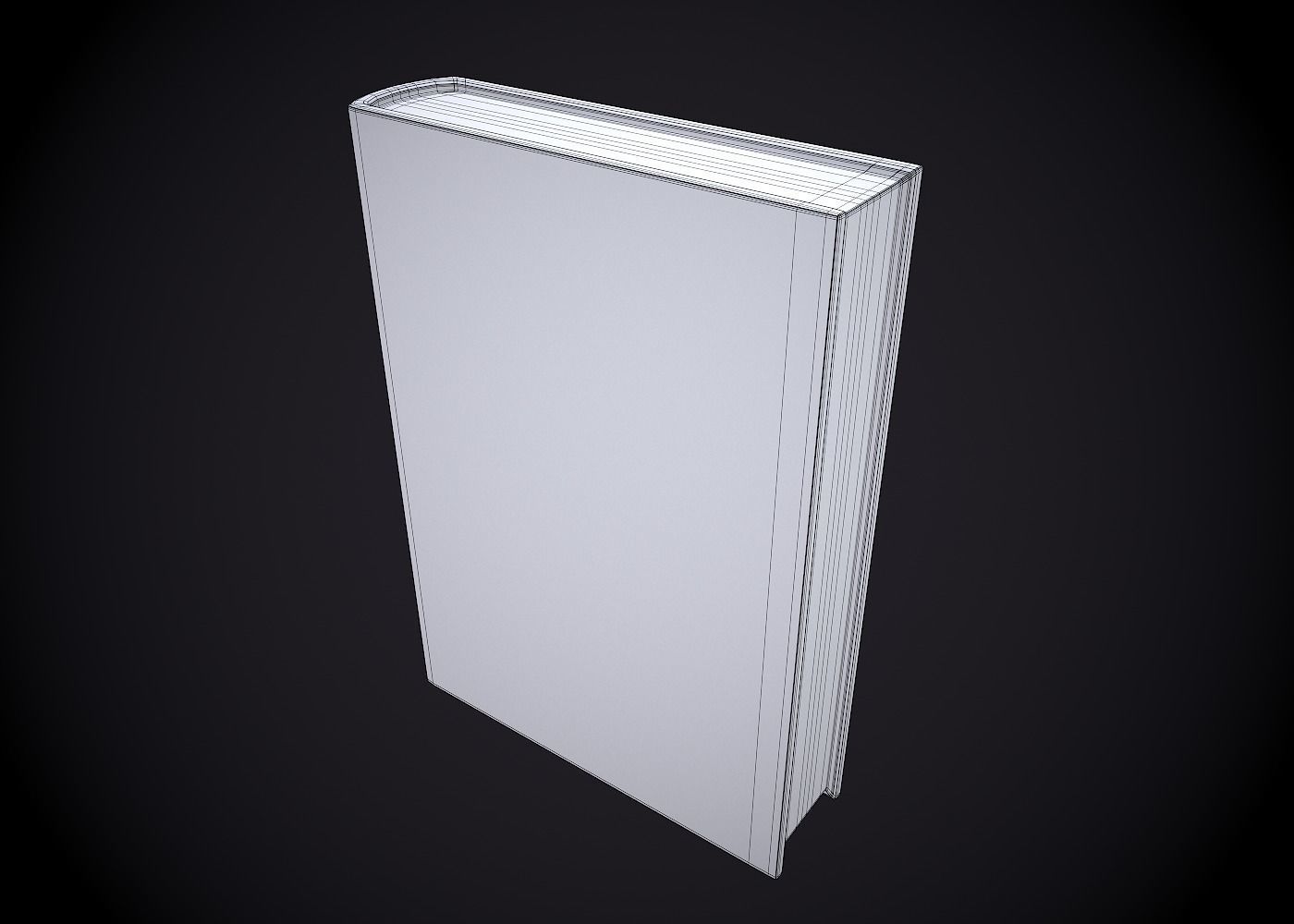 NECRONOMICON pentagram book Low-poly 3D model_8