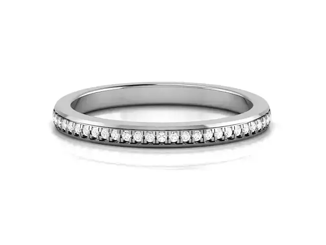 Solitaire Engagement Wedding Ring 3dm Render Detail 