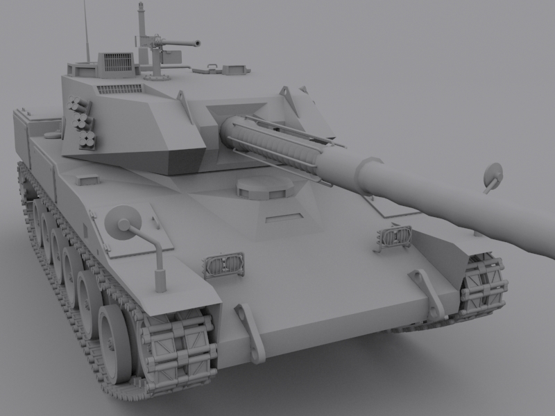 Tank Sting Ray 3D model_3