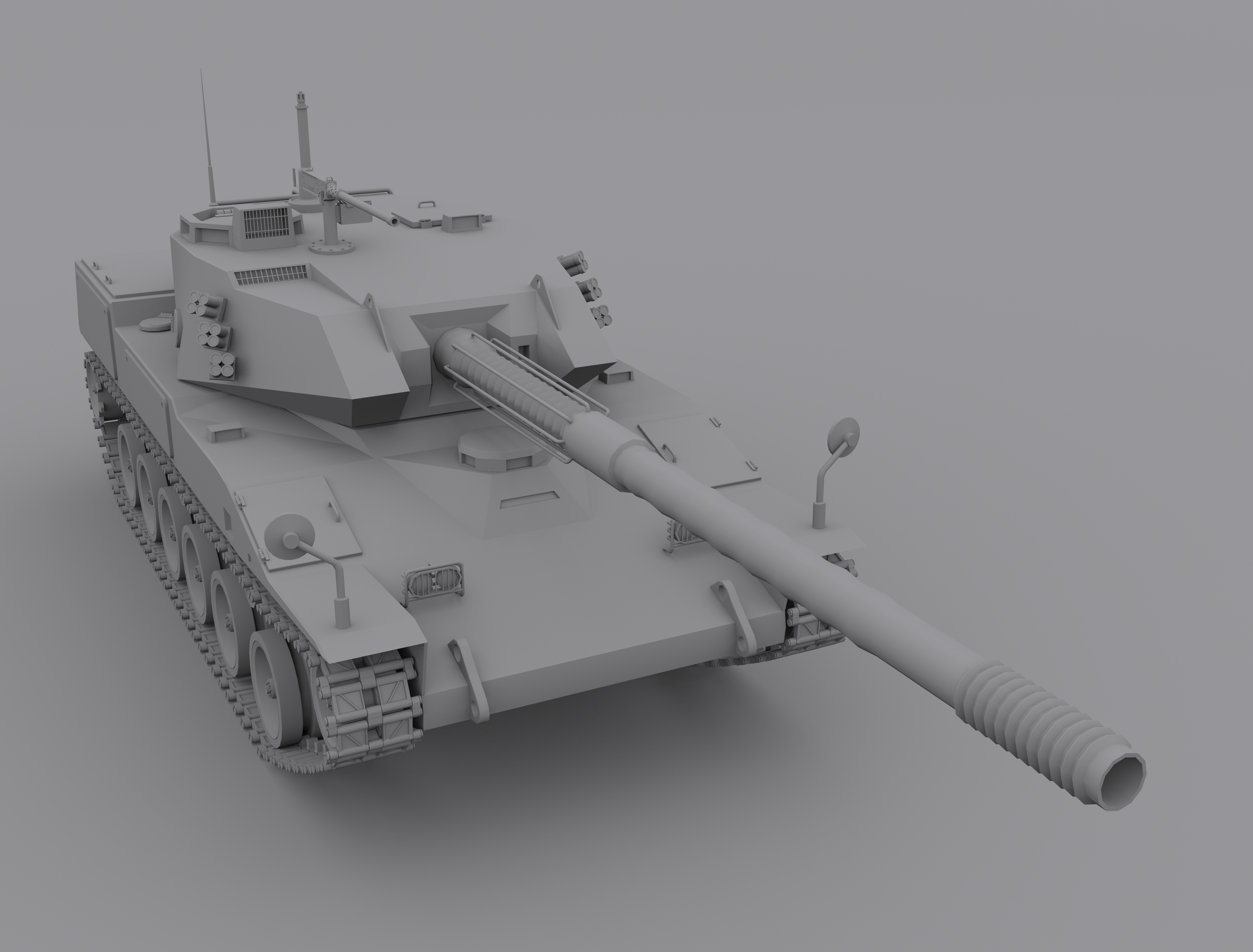 Tank Sting Ray 3D model_8