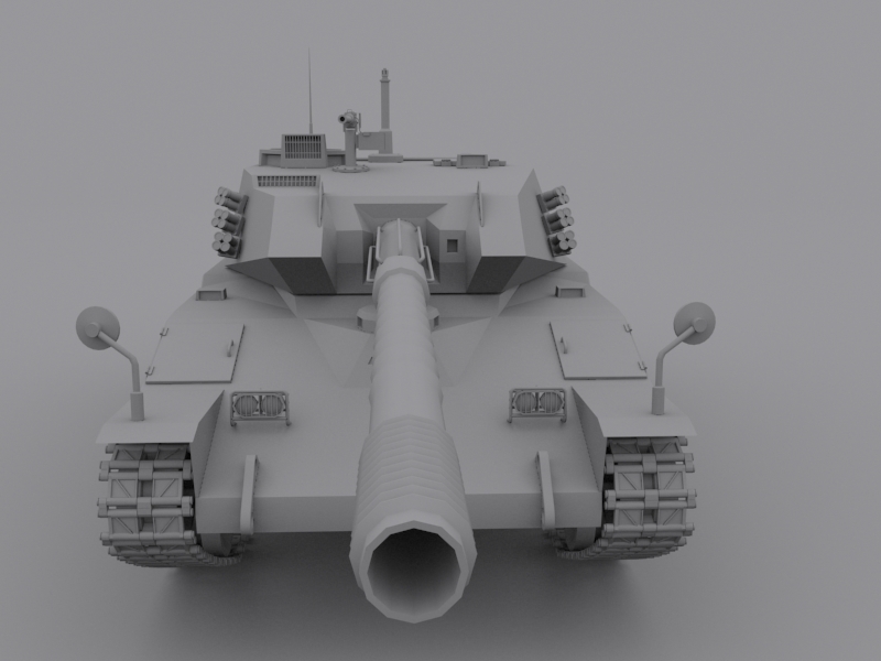 Tank Sting Ray 3D model_4