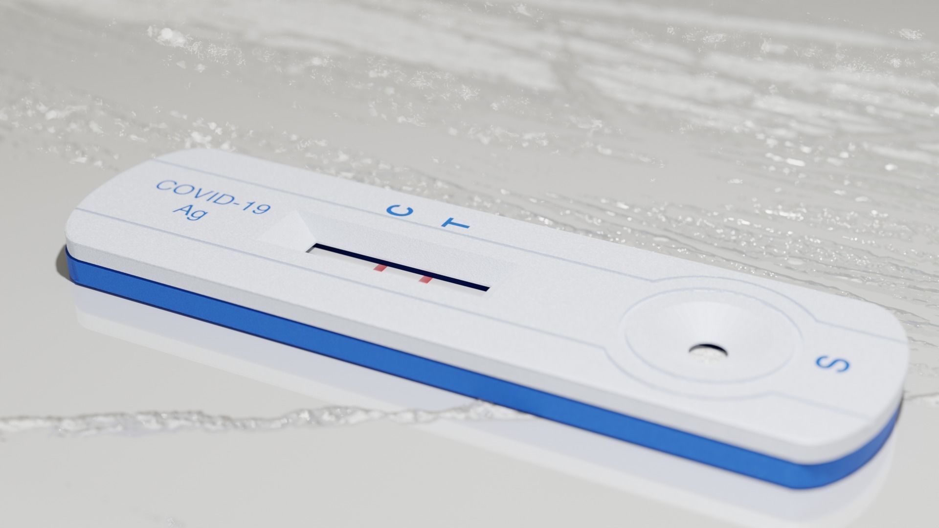 Covid-19 test-kit 3D model_3