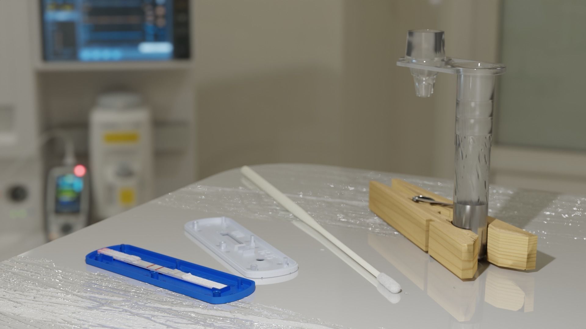 Covid-19 test-kit 3D model_1