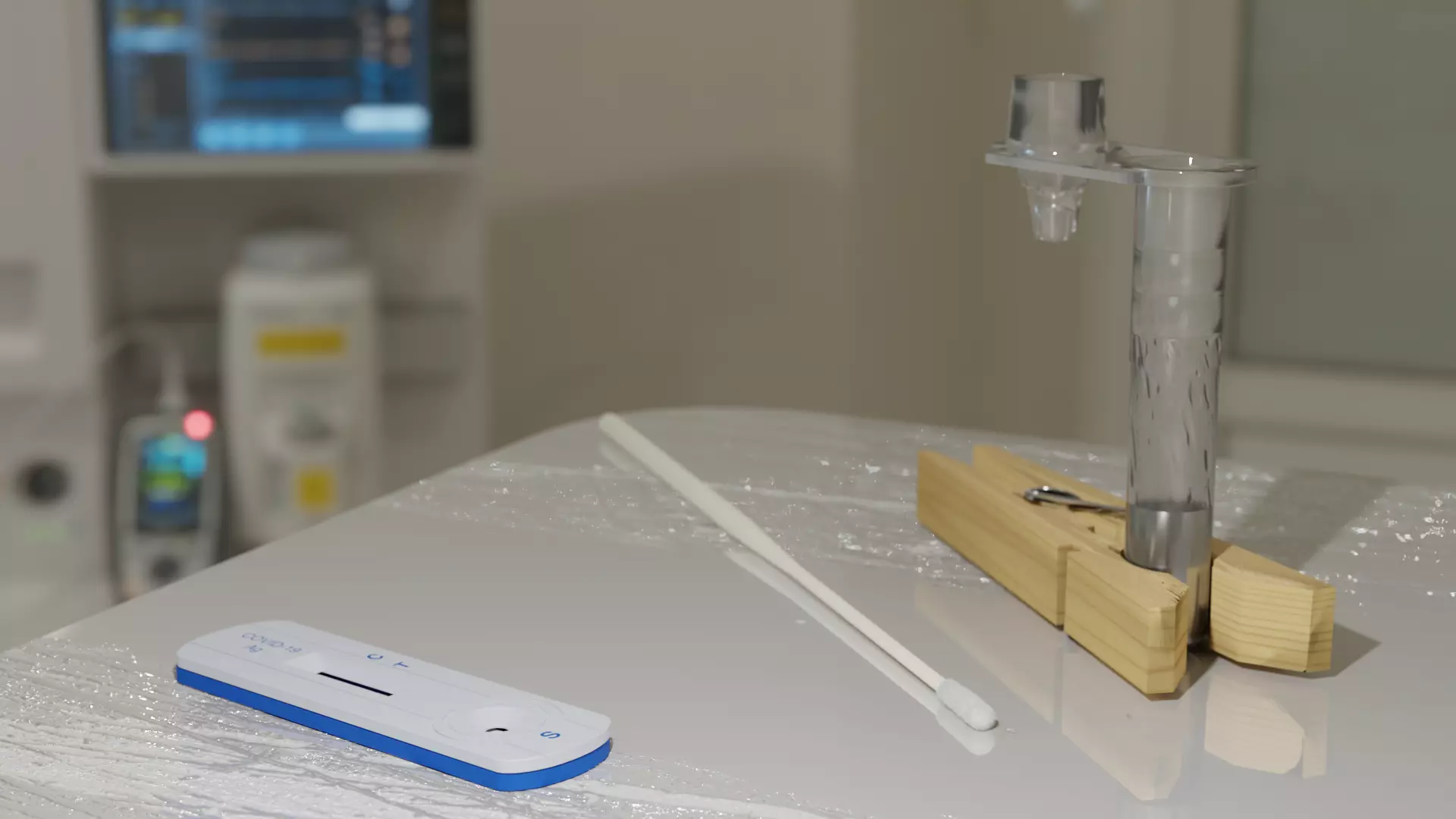 Covid-19 test-kit 3D model_0