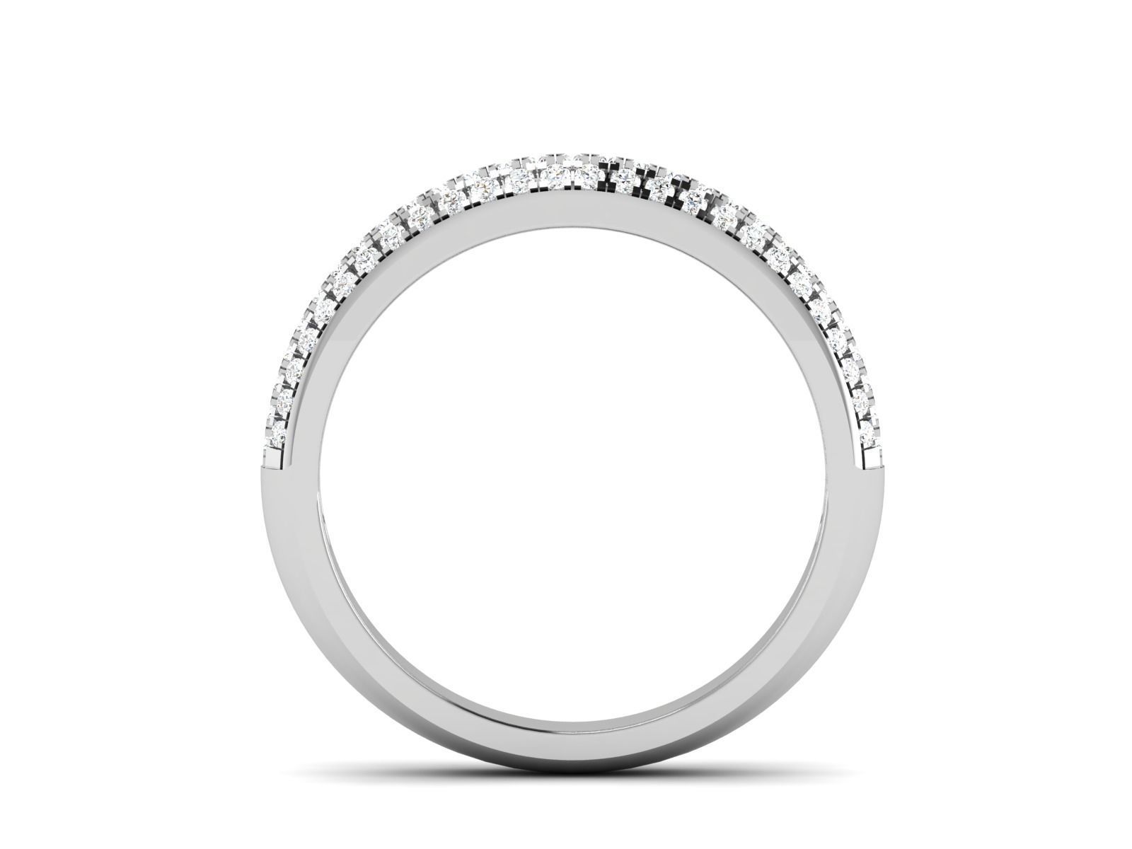 Solitaire Engagement Wedding Ring 3dm Render Detail 3D print model_4